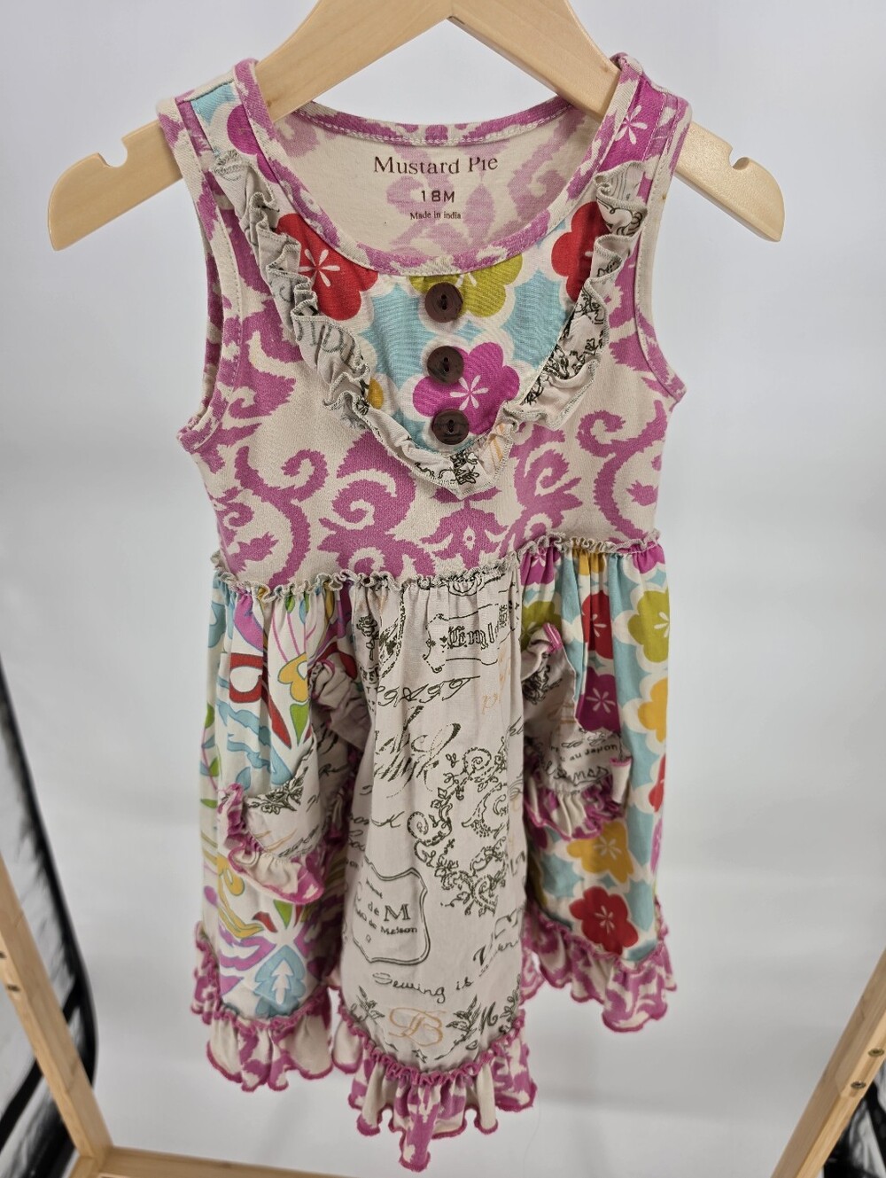 Mustard Pie Dress 18M